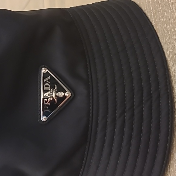 Prada Re-nylon black bucket hat. Size XXL - Picture 4 of 11